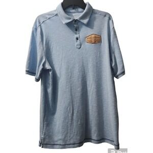 Nat Nast Lexington BBQ Festival Polo Shirt Short Sleeve‎ Blue Mens
